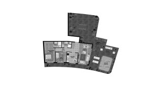 Apartment floor plan, 2 bedrooms in Beyond All No. 11009